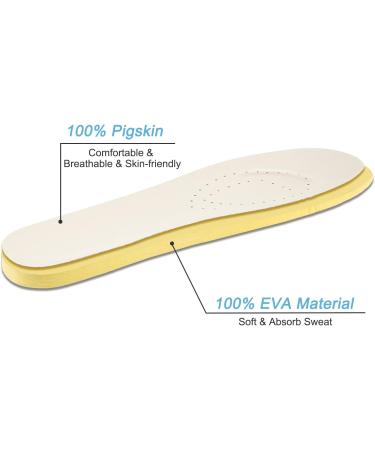 Endoto Insoles for Hey Dude Shoes | Replacement Inserts for Men and Women | Comfortable & Light-Weight Footwear Insoles - Buy Online on GoSupps.com