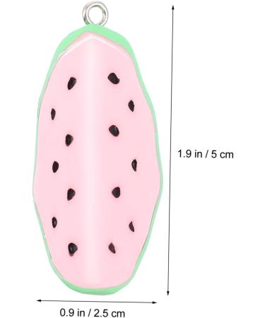 Toyvian 4pcs Key Chain Accessories Fruit Charm Pendant Avocado Charms Pineapple Enamel Charms Fruit Food Charms Fruit Dangle Charms Bag Purse Bling for Car Resin Craft Supplies Wallet 5X2.5CM Green - Buy Online on GoSupps.com