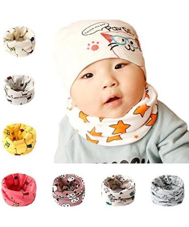 Fablcrew Kid's Soft Cartoon Pattern Warmer Scarf Yellow - Buy Online on GoSupps.com