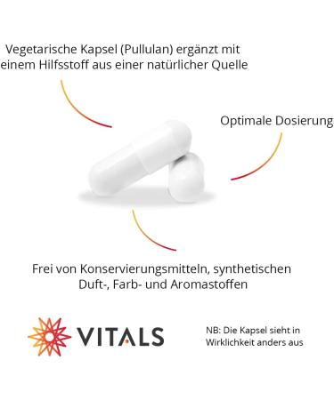 Buy Vitals Vitamin B2 25 mg - 100 Capsules | Sodium Riboflavin-5-Phosphate | High Dose & Pure Form | International Shipping - Buy Online on GoSupps.com