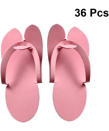 HEALLILY 36 Pairs Women's Pink Sandals - EVA Disposable Foam Flip Flops for International Shipping - Buy Online on GoSupps.com