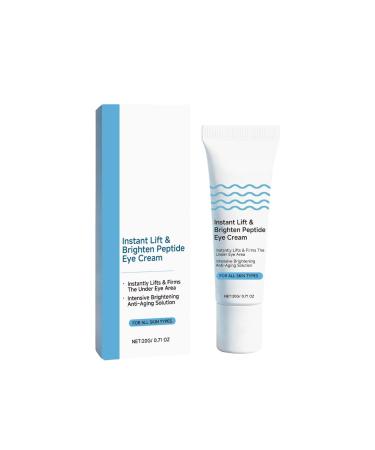 Instant Lift & Brighten Peptide Eye Serum claircissant et raffermissant sous les yeux s rum l ger pour les cernes et les poches pour tous les types de peau (1 pc)