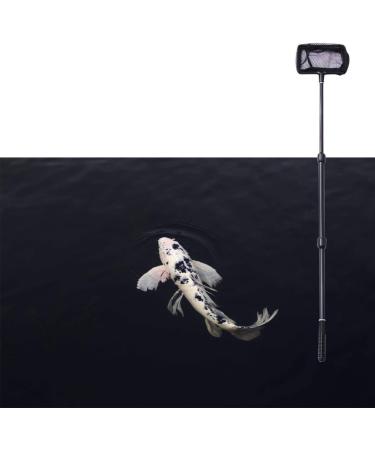 POPETPOP Extendable Fishing Net Plastic Pole Handle Telescopic Landing Net Tuck Net for Aquarium Lakes Ponds - Buy Online on GoSupps.com