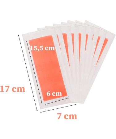 Elmaris Eyebrows & Upper Lips Depilatory Strips - Pain-Free Long-Lasting Hair Removal for Her | 80 Strips | Easy Application - Buy Online on GoSupps.com