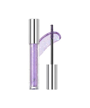 Whnbuij Glitter mascara glitter mascara for eyelashes | Waterproof eyelash strengthening mascara volumizing and lengthening eyelash mascara women's eye makeup