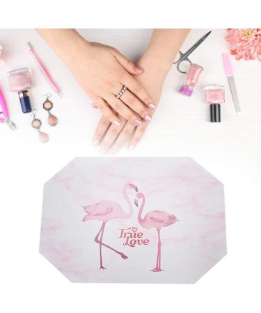 Fashionable Materials Easy To Carry Nail Pillow Hand Cushion Easy To Clean Beauty Salon Salon Shop Manicure Store for Home Flamingo cushion - Buy Online on GoSupps.com
