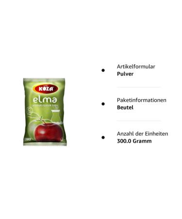 Koza Apple Instant Drink Powder 300GR - Versatile Hot & Cold Beverage Mix | Perfect for Turkish Tea & Iced Tea - Buy Online on GoSupps.com