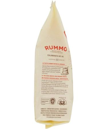  Italian Gourmet E.R. Rummo Calamarata N 141 Pasta Lenta Lavorazione Lot de 4 p tes base de semoule de bl dur Dessin en bronze 500 g + Italian Gourmet polpa 400 g - Buy Online on GoSupps.com