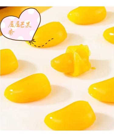 Fruit Fudge Mango Soft Candy Peeling Sugary Fun Peelable Gummies Grape Lychee Juice Gummy Candy Chewing Candy Chinese Casual Sweets Dim Sum Candy Dessert Snacks Gift (Mixed Flavors 20bag) Mixed Flavors 20bag - Buy Online on GoSupps.com