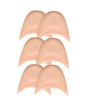 FRCOLOR 6pcs Toe Protector Shoe Toe Pads Shoes Protector Guard Toe Cover High Heel Inserts Shoe Toe Filler Socking Stuffers Shoe Inserts Ballet Toe Sleeve Yoga Sebs