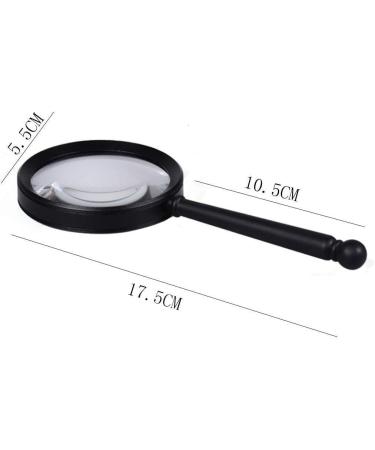 Magnifiers for Craft Work Reading Magnifier Portable Reading Optical Glass High-Definition Fine Workmanship Metal Frame Handle Better Life - Buy Online on GoSupps.com