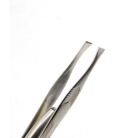 Professional LED Eyebrow Tweezers - Stainless Steel Sloping Top for Precision Eyelash Removal | Best Makeup Tool - Buy Online on GoSupps.com