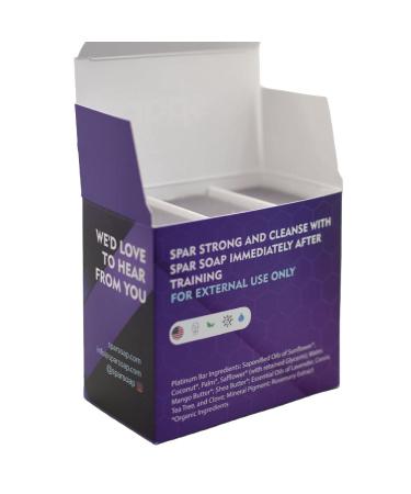 Antifungal Antibacterial Spar Soap Platinum Bar 3-Pack | Tea Tree Lavender Cassia Clove | For Body Odor, Jock Itch, Ringworm, Athlete's Foot | Ideal for Contact Sport Athletes - Buy Online on GoSupps.com