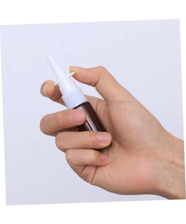 FRCOLOR Nasal Spray Pump Bottle - 10pcs Travel Pump Bottle for Liquids - Glass & Plastic Spray Containers - Portable Nasal Sprayer - Buy Online on GoSupps.com