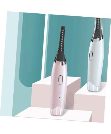 Buy Eyelash Curler with 3 Temperature Gears - Rechargeable USB Eyelash Brush & Curling Clips for Perfect Curls | International Shipping Available - Buy Online on GoSupps.com