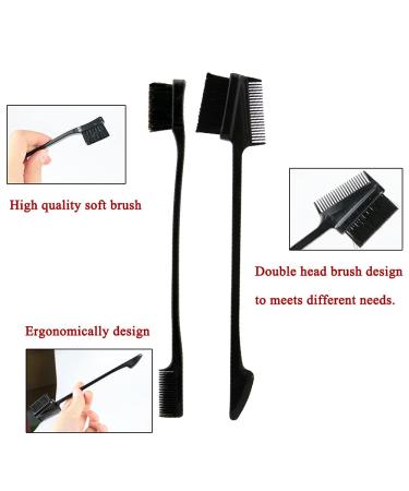 Eyebrow Brush Set - 4 Pieces Eyebrow Brushes & Comb for Makeup | Perfect Grooming Tools for Women & Girls - Buy Online on GoSupps.com