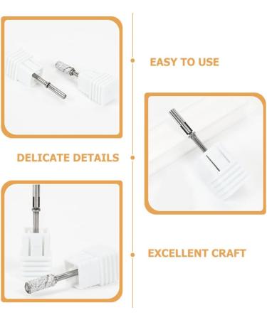 Beavorty Nail Drill Shank Nail Arts Drill Shank Women Nails Drill Shank Small Nail Drill Head Shank - Buy Online on GoSupps.com