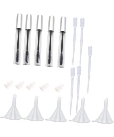 OHPHCALL 10 Pcs Empty Eyeliner Vials Eyelash Tube Empty Lip Gloss Tube Mascara Tubes Clear Mascara 1 g (Pack of 1) As Shownx2pcs - Buy Online on GoSupps.com
