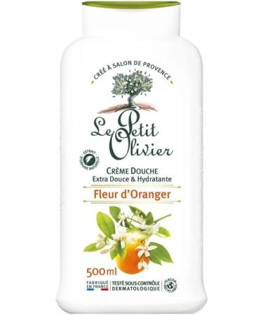  Le Petit Olivier LE PETIT OLIVIER - Orange Blossom Shower Gel 500ml - Pack of 4 - Free Delivery - Buy Online on GoSupps.com