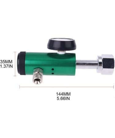 Water Flow Meter 3000psi CGA540 Oxygen Pressure Regulator 3/4-14-NPT(mm) Oxygen Inhaler Flowmeter Cylinder Flow Meter Used for Hospital Clinic with High Precision (Color : B Size : A) A B - Buy Online on GoSupps.com