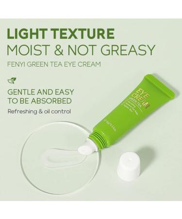 Fyearfly Green Tea Eye Cream 15g Eye Cream Nourishing Eye Cream to Reduce Dark Circles and Firm Skin. Moisturizing Eye Cream for All Skin Types - Buy Online on GoSupps.com