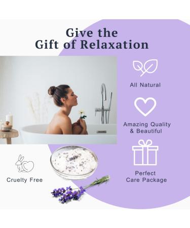 Deluxe French Lavender Aromatherapy Spa Gift Basket - Handmade in USA | Relaxation Spa Kit for Women | Perfect Gifts for Mom, Friends & More - Buy Online on GoSupps.com