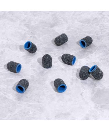 Aba Group Sanding Caps for Pedicure Solid Heavy Duty Pedicure Pads Sandpaper Sanding Cap for Carrier Waterproof Single Use Made in EU Set of 10 10 mm/120 - Buy Online on GoSupps.com