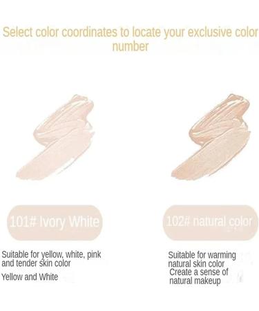 JOCO Foundation JOCO Creamy Liquid Foundation JOCO Liquid Foundation JOCO Foundation Cream Light Matte Long-Lasting Moisturizing Waterproof Foundation (Natural Color) - Buy Online on GoSupps.com