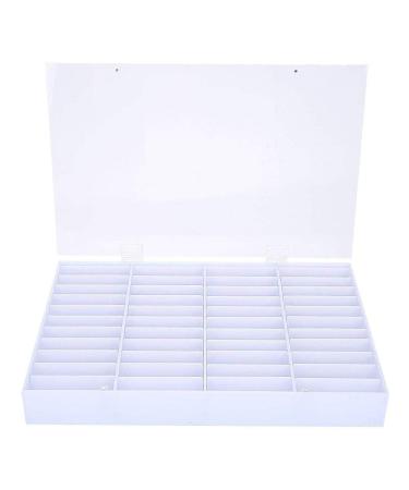 Nail Tips Storage Box Empty Transparent Nail Art Decoration Container Fake Nail Display Case for Nail Salon