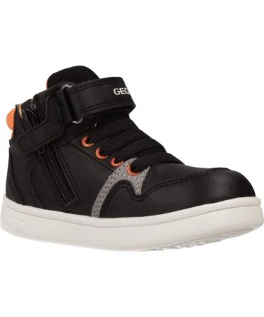 Geox Baby Boy's B Djrock Sneakers - 4.5 UK Child - Black/Orange C0038 - Buy Online on GoSupps.com