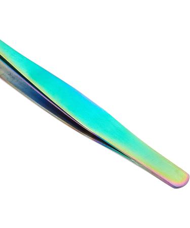 Okuna Outpost 6 Eyelash Extension Precision Tweezers with Storage Case - Rainbow (7 Pieces) - Buy Online on GoSupps.com