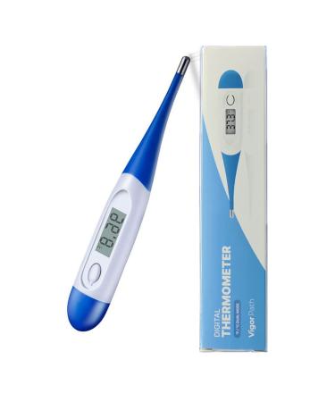 Accurate Digital Oral Thermometer for Kid Baby and Adult - Fever Monitoring (Blue) | Rectal & Underarm Temperature Measurement - Buy Online on GoSupps.com