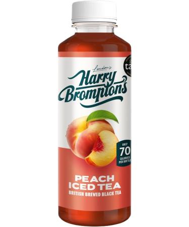 Generic Harry Brompton's London Ice Tea Brewed Black Tea with Peach 12 x 500ml - Buy Online on GoSupps.com