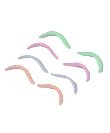 Silicone Lash Rods - 8 Pairs Reusable Eyelash Perming Curlers Eco-Friendly Makeup Tools 4 Sizes No Glue Required Washable Beauty Pads for Individuals - Buy Online on GoSupps.com