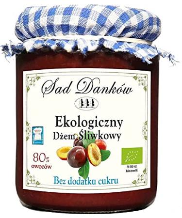 SAD DANK W SAD DANKOW - Organic sugar-free plum jam 260g