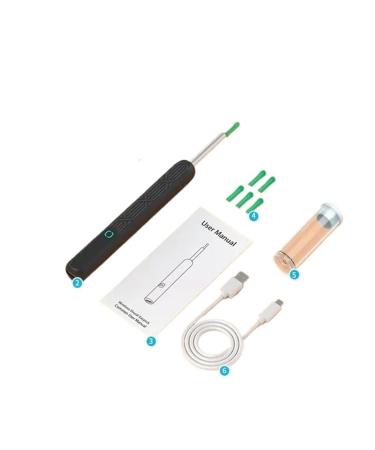 Fit For Smart Visual Ear Cleaner With Camera Wax Remover Tool Stick Otoscope 1080P HD Earpick Endoscope Earring Personal Care Style a