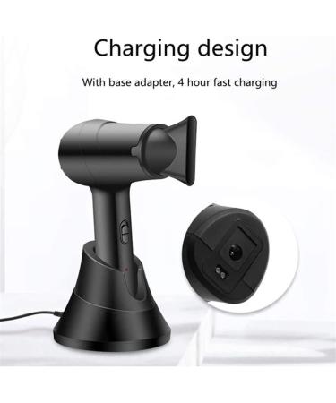 Cordless Hot and Cold Air Hair Dryer Rechargeable Hair Dryer Household Hair Dryer Low Power Portable Wireless Hair Dryer White - Buy Online on GoSupps.com