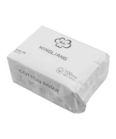 100PCS Disposable Wash Face Towel Clean Face Towel Make of Cotton Remove Makeup Towel Wash Tissue