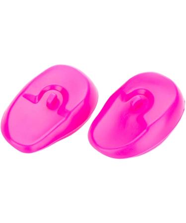 Silicone Ear Covers - Ear Earmuffs Ear Covers Hair Dye Earmuffs Silicone Reusable Ear Protectors Hair Perm Shield Ear Shower Covers Pink - Buy Online on GoSupps.com