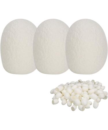 Blackhead Removal Exfoliating Silkworm Balls 100pcs Facial Care Silks Clean Pores Care for Skin - Buy Online on GoSupps.com