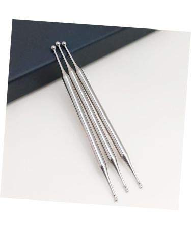 Premium Minkissy Stainless Steel Ear Cleaner & Hand Massage Device | Reflex Zone & Face Massage Tool for Daily Acupuncture & Relaxation - Buy Online on GoSupps.com