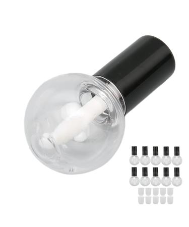 10 pieces 5ml empty lip gloss bottle set mini tube container Cute ball type plastic refillable DIY lip gloss bottle for lip gloss lip balm