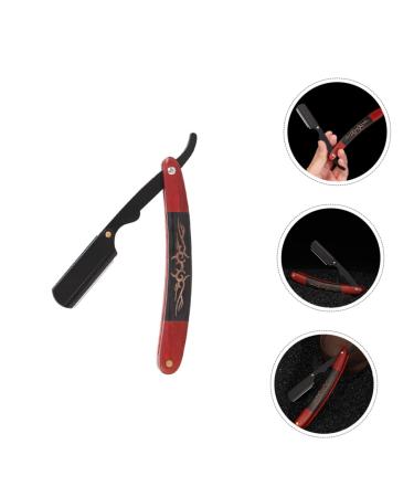 Frcolor Razor Holder for Men - Foldable Travel Razor Rustproof Steel Eyebrow & Barbershop Razor Perfect for On-the-Go Grooming - Buy Online on GoSupps.com