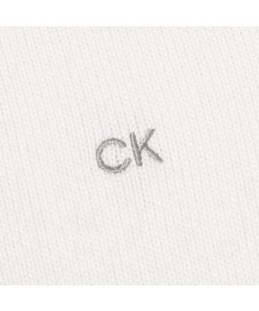 Calvin Klein Golf Men's Cotton Sweater - White - XL | Premium Quality Golf Apparel - International Shipping Available - Buy Online on GoSupps.com