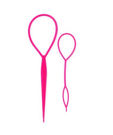 iTauyees Hairstyle Aid Hair Tail Twister Band Bun Styler Hair Twister Rose - Buy Online on GoSupps.com