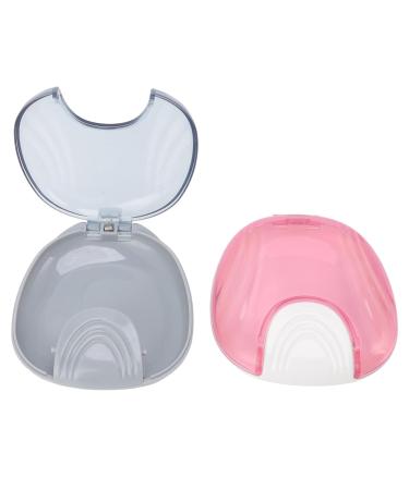 5pcs Adult Orthodontic Retainer Storage Box - Portable Denture Case for Travel & Home - Buy Online on GoSupps.com