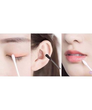 200 Counts Organic Cotton Swabs - Natural Double Tipped Cruelty-Free Ear Buds - Eco-Friendly & Biodegradable - Buy Online on GoSupps.com