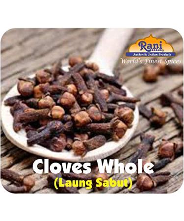 Rani Cloves Whole (Laung) 14oz - Hand Selected Spice for Food, Tea, Pomander Balls & Potpourri - All Natural & Non-GMO - Bulk PET Jar - Indian Origin - 14 Ounce Jar - Buy Online on GoSupps.com
