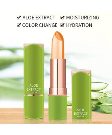 Lucoss Color-Changing Lipstick | Moisturizing Waterproof Lip Balm for Glatt Lip Lines | Temperature-Sensitive Lip Color - Buy Online on GoSupps.com