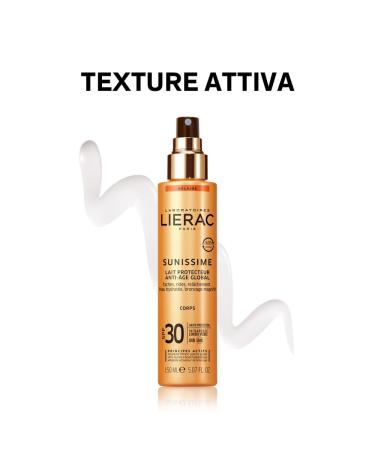 Buy Lierac Sunissime Body Protective Milk SPF 30 - 150ml | Best International Shipping for Sun Protection - Buy Online on GoSupps.com